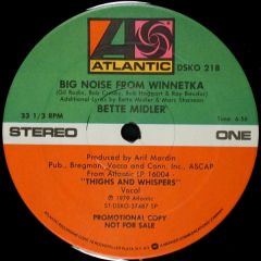 Bette Midler - Bette Midler - Big Noise From Winnetka - Atlantic