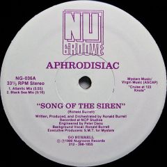 Aphrodisiac - Aphrodisiac - Song Of The Siren - Nu Groove