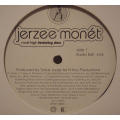 Jerzee Monet Feat Dmx - Jerzee Monet Feat Dmx - Most High - Dreamworks
