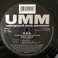 U.S.E. - U.S.E. - Bad Boy - UMM
