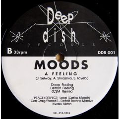 Moods - Moods - A Feeling - Deep Dish