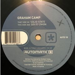 Graham Camp - Graham Camp - Solid Union/Solid State - Automatic