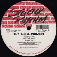 Anm Project - Anm Project - Into The Dark - Strictly Rhythm