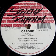 Capone - Capone - People - Strictly Rhythm