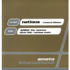 Natious - Natious - Amber The Remixes - Part 1 - Amato International