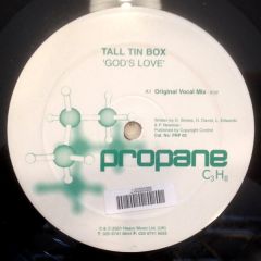 Tall Tin Box - Tall Tin Box - God's Love - Propane
