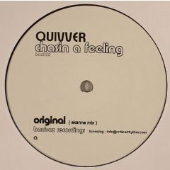 Quivver - Quivver - Chasin A Feeling - Boz Boz Recordings