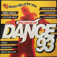 Various Artists - Various Artists - The Best Of Dance 93 - Telstar
