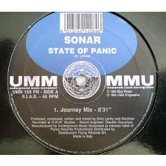 Sonar  - Sonar  - State Of Panic - UMM