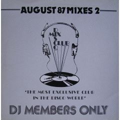Various Artists - Various Artists - August 87 - Mixes 2 - DMC