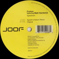 Fusion Feat Matt Hardwick - Fusion Feat Matt Hardwick - Spectrum - Joof