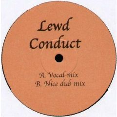 Unknown Artist - Unknown Artist - Lewd Conduct - Not On Label