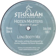 Hidden Masters - Hidden Masters - Booty Funk - Stickman