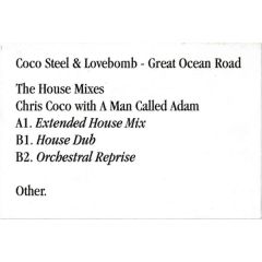 Coco Steel & Lovebomb - Coco Steel & Lovebomb - Great Ocean Road - The House Mixes: Chris Coco With A Man Called Adam - Other