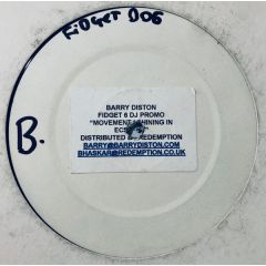 Barry Diston - Barry Diston - Shining In Ecstacy (Re-Work) - Fidget
