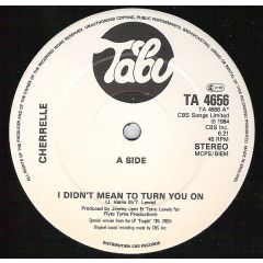 Cherrelle - Cherrelle - I Didn't Mean To Turn You On - Tabu Records