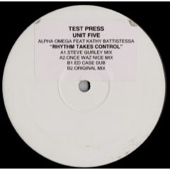 Alpha Omega Ft K.Battistessa - Alpha Omega Ft K.Battistessa - Rhythm Takes Control (2001 Mixes) - Unit Five