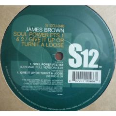 James Brown - James Brown - Soul Power/ Give It Up Or Turn It Loose - S12 Simply Vinyl