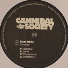Manu Kenton  - Manu Kenton  - Dedication / Syntox - Cannibal Society