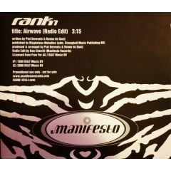 Rank 1 - Rank 1 - Airwave - Manifesto