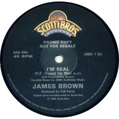 James Brown With Full Force - James Brown With Full Force - I'm Real - Scotti Bros