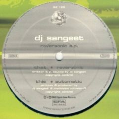 DJ Sangeet - DJ Sangeet - Reversonic E.P. - Spirit Zone Recordings