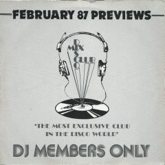 Various Artists - Various Artists - February 87 - Previews - DMC