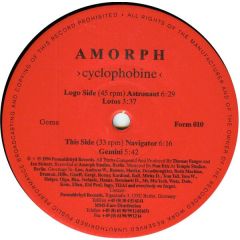 Amorph - Amorph - Cyclophobine - Formaldehyd