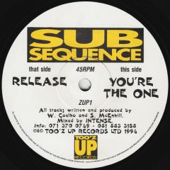 Sub Sequence - Sub Sequence - Release - Tooz Up