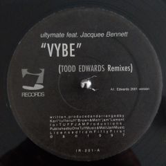 Ultymate Ft Jacquee Bennett - Ultymate Ft Jacquee Bennett - Vybe - I! Records