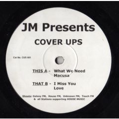 Joey Musaphia - Joey Musaphia - Cover Ups - Cover Ups