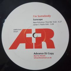 Sunscape - Sunscape - I'm Somebody - A + R Records