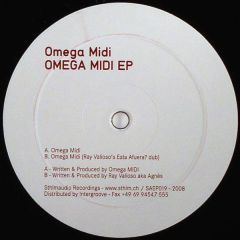 Omega Midi - Omega Midi - Omega Midi EP - Sthlm Audio