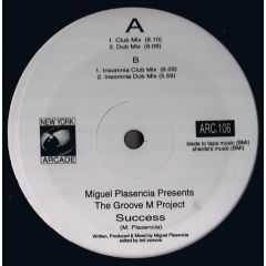 The Groove M Project - The Groove M Project - Success - New York Arcade
