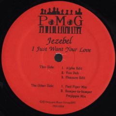 Jezebel - Jezebel - I Just Want Your Love - Pmg Records