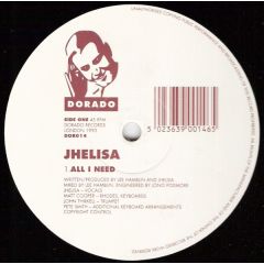 Jhelisa - Jhelisa - All I Need - Dorado
