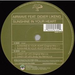 Airwave Feat. Didier Likeng - Airwave Feat. Didier Likeng - Sunshine In Your Heart - Bonzai Music