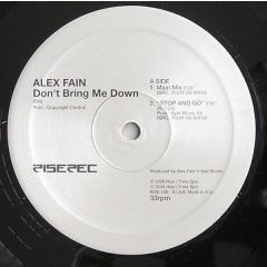 Alex Fain - Alex Fain - Don't Bring Me Down - Rise