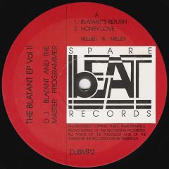 DJ Blatant & The Master Programmer - DJ Blatant & The Master Programmer - The Blatant EP Vol 2 - Spare Beat