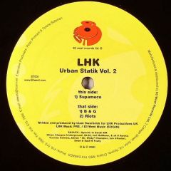 LHK - LHK - Urban Statik Vol.2 - 83 West