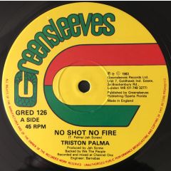 Triston Palma / Barry Brown - Triston Palma / Barry Brown - No Shot No Fire - 	Greensleeves Records