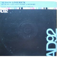 Alison Limerick - Alison Limerick - Hear My Call / Lets Kake A Memory - Arista