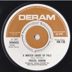 Procol Harum - Procol Harum - A Whiter Shade Of Pale - Deram