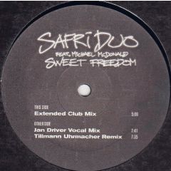 Safri Duo Feat. Michael McDonald - Safri Duo Feat. Michael McDonald - Sweet Freedom - Urban