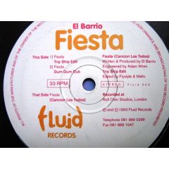 El Barrio - El Barrio - Fiesta - Fluid Records