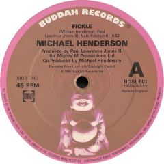 Michael Henderson - Michael Henderson - Fickle - Buddah