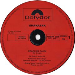 Shakatak - Shakatak - Brazilian Dawn - Polydor