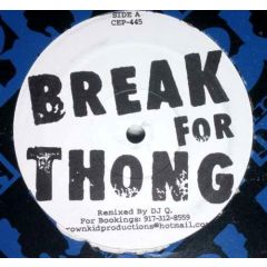 Raze Vs Sisqo - Raze Vs Sisqo - Break For Thong - Cep 445