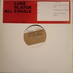 Luke Slater - Luke Slater - All Exhale (Remixes) - Novamute