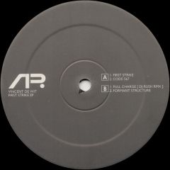 Vincent De Wit - Vincent De Wit - First Strike EP - Audio Assault